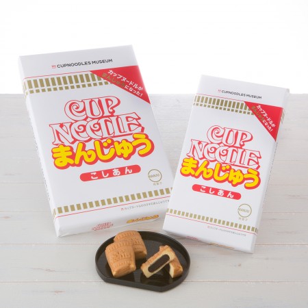 Cup Noodles Manju (buns with bean paste)