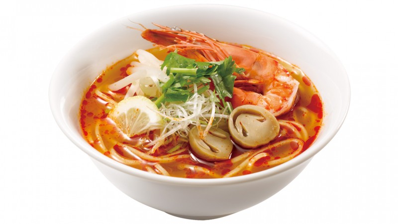 Tom Yum Goong Noodles (Thailand)